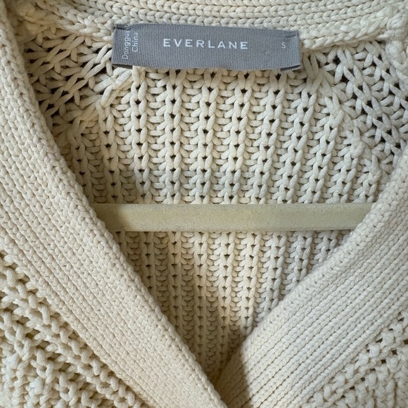 Everlane Women's Beige Button-Up Cardigan/ Never Used - Picture 5 of 7